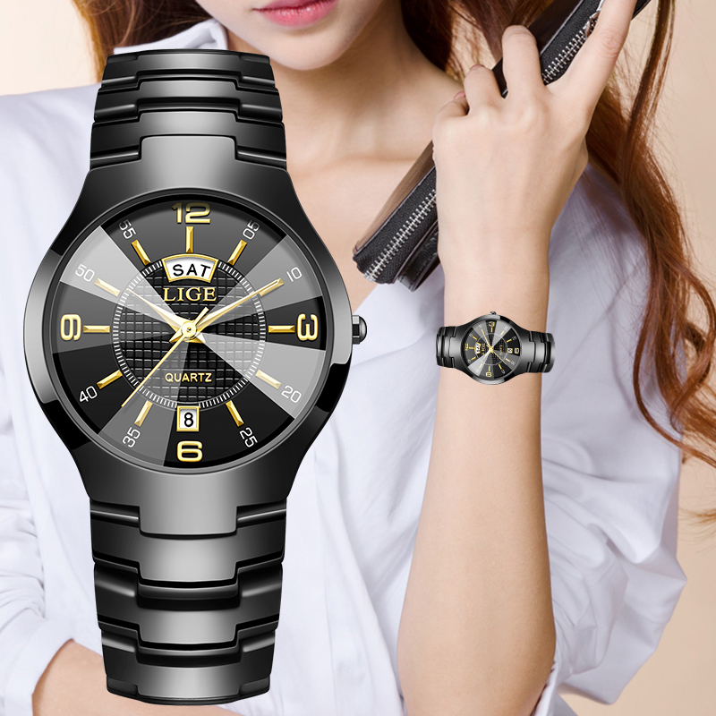 Luxury Watch Quartz - LIGE Fashion Elegant Women's Wristwatch Luxury