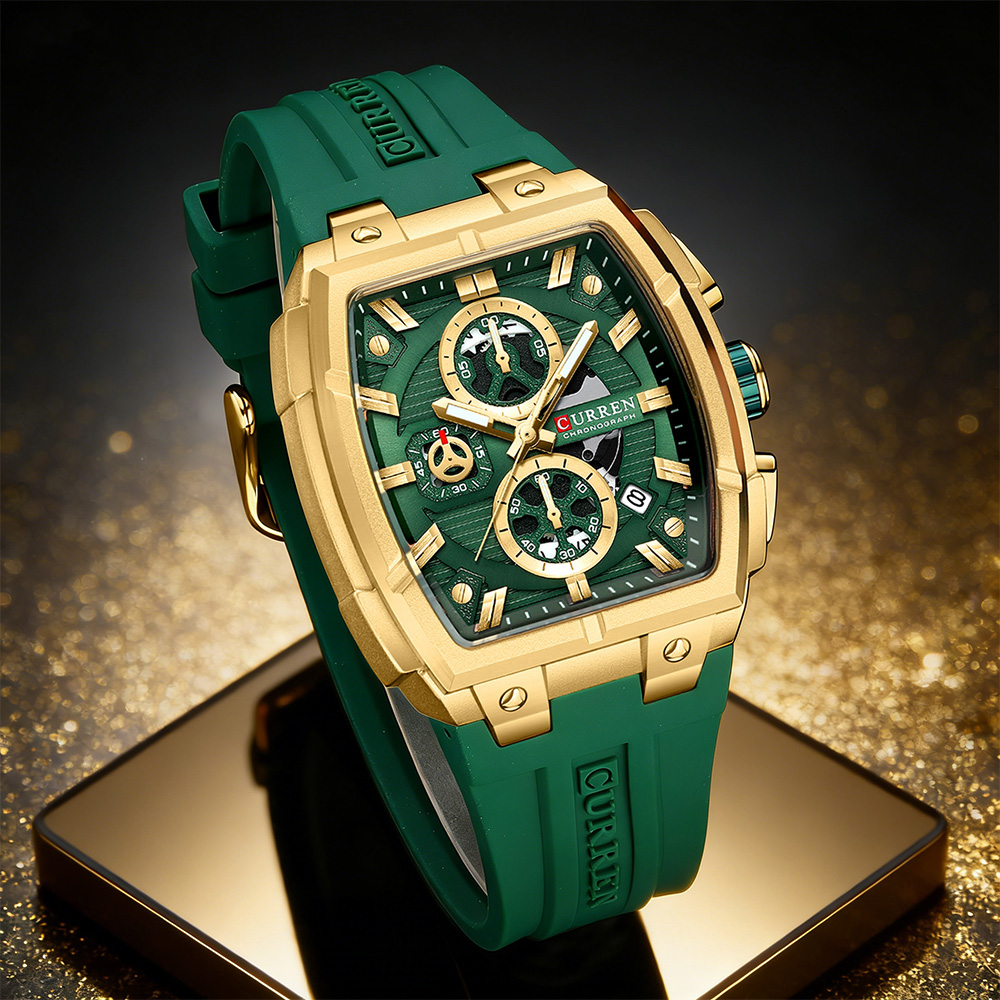 Luxury Watch And Bracelet - CURREN Luxury Vintage Watch for Men