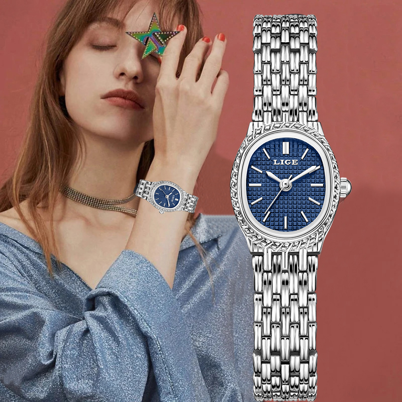 Luxury Watch Quartz - LIGE Fashion Luxury Quartz Woman Watch