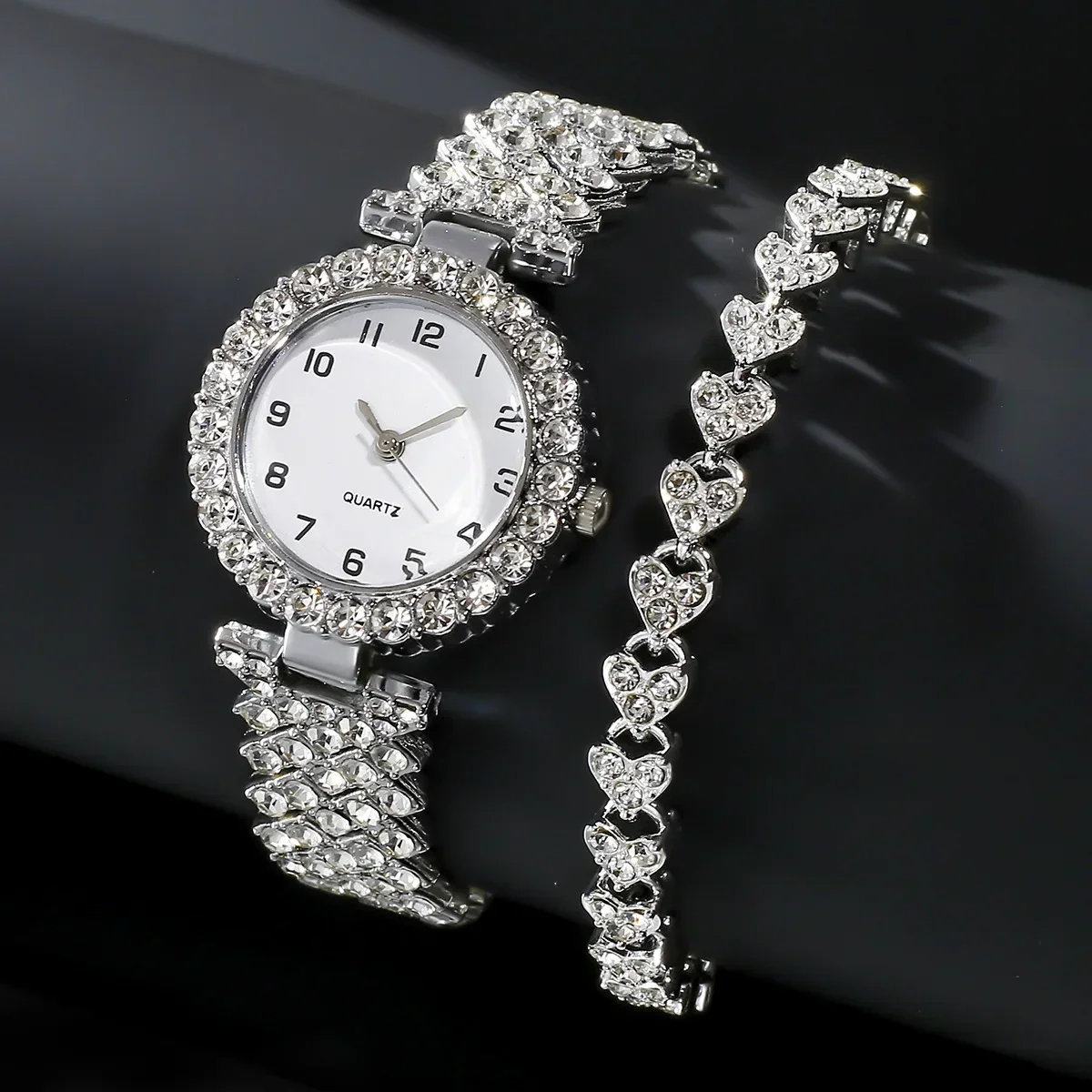 Luxury Watch Deals - 1pcs/2pcs Luxury Fashion Women Watch Set