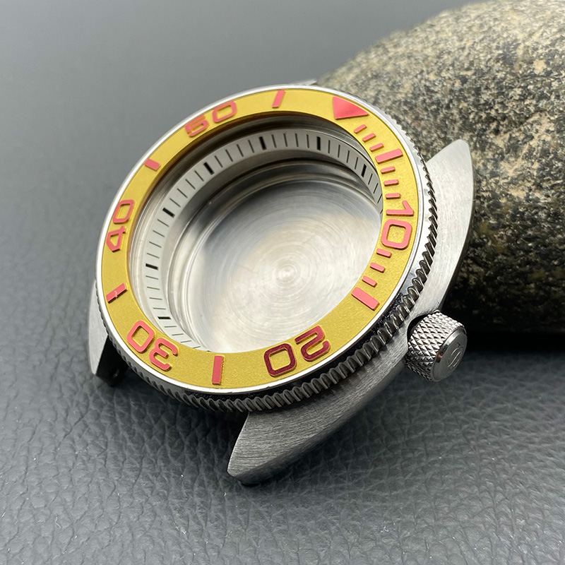 Bronze Case Watch - 44mm Mod 6105 6309 Turtle Abalone