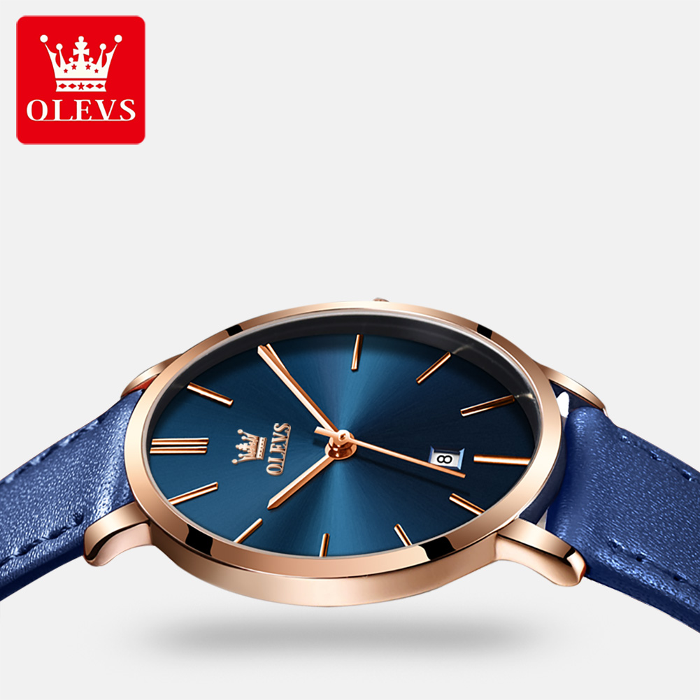 OLEVS Fashion Ultra Thin Women - đánh giá và giá Luxury Watch With Leather Strap