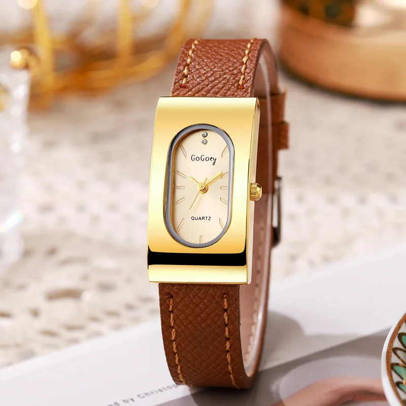 Luxury Ladies Brand Women Watc - đánh giá và giá Luxury Watch With Leather Strap