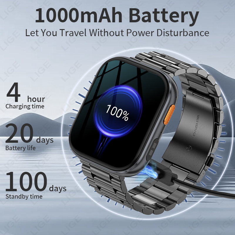 LIGE New Military Outdoor 1000 - đánh giá và giá Luxury Watch In The World