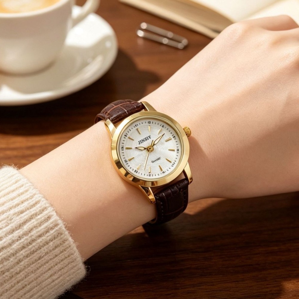 Fashion Leather Strap Quartz W - đánh giá và giá Luxury Watch With Leather Strap