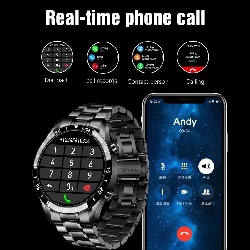 Luxury Steel Smart Watch Men S - đánh giá và giá Luxury Watch In The World