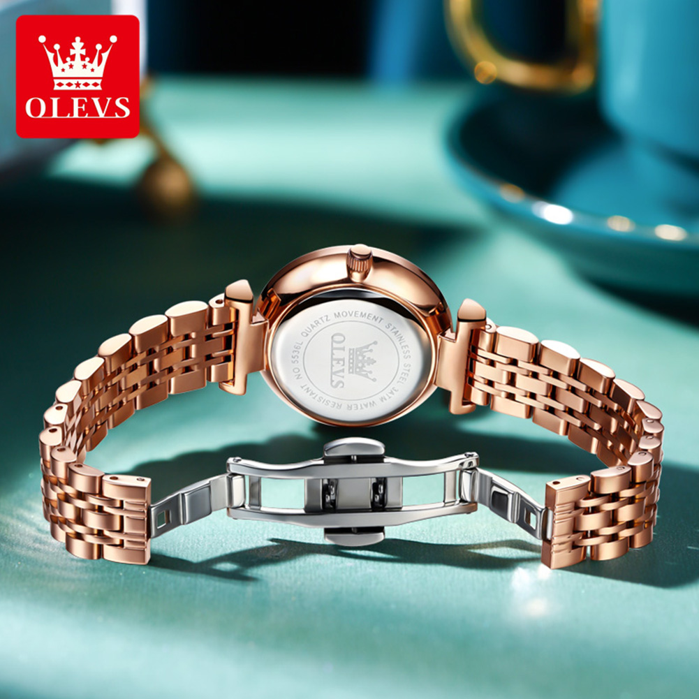 OLEVS 5536 Brand Beautiful Wom - đánh giá và giá Luxury Watch Quartz