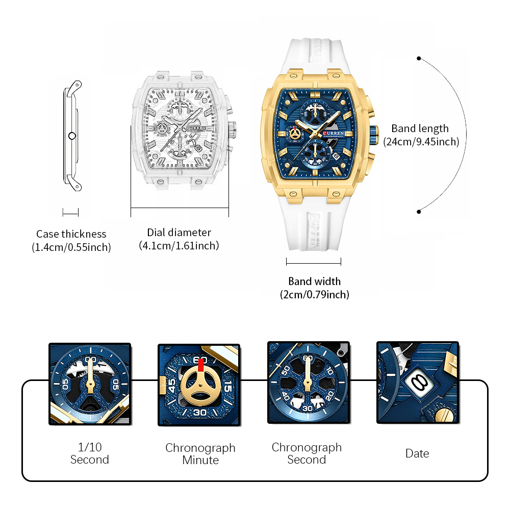 CURREN Luxury Vintage Watch fo - đánh giá và giá Luxury Watch And Bracelet