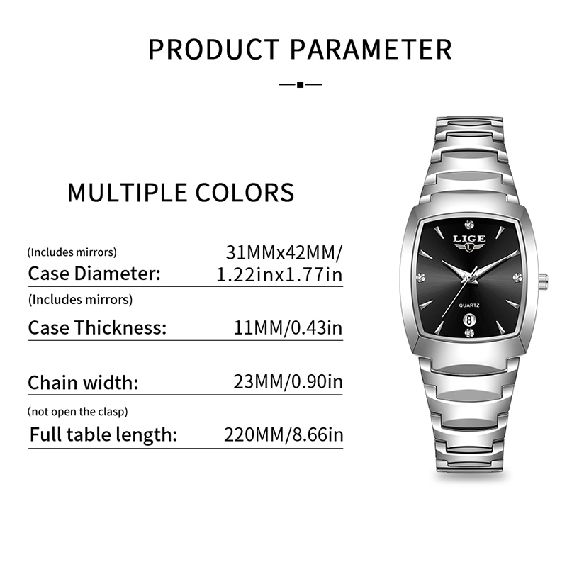 LIGE Watch women Business Luxu - đánh giá và giá Luxury Watch And Bracelet