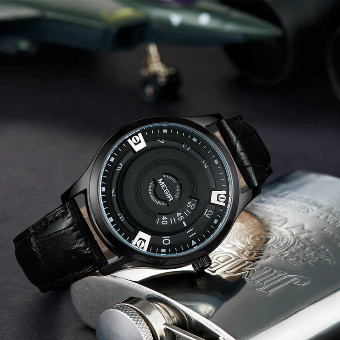 MEGIR Men Watches Luxury Leath - đánh giá và giá Luxury Watch With Leather Strap