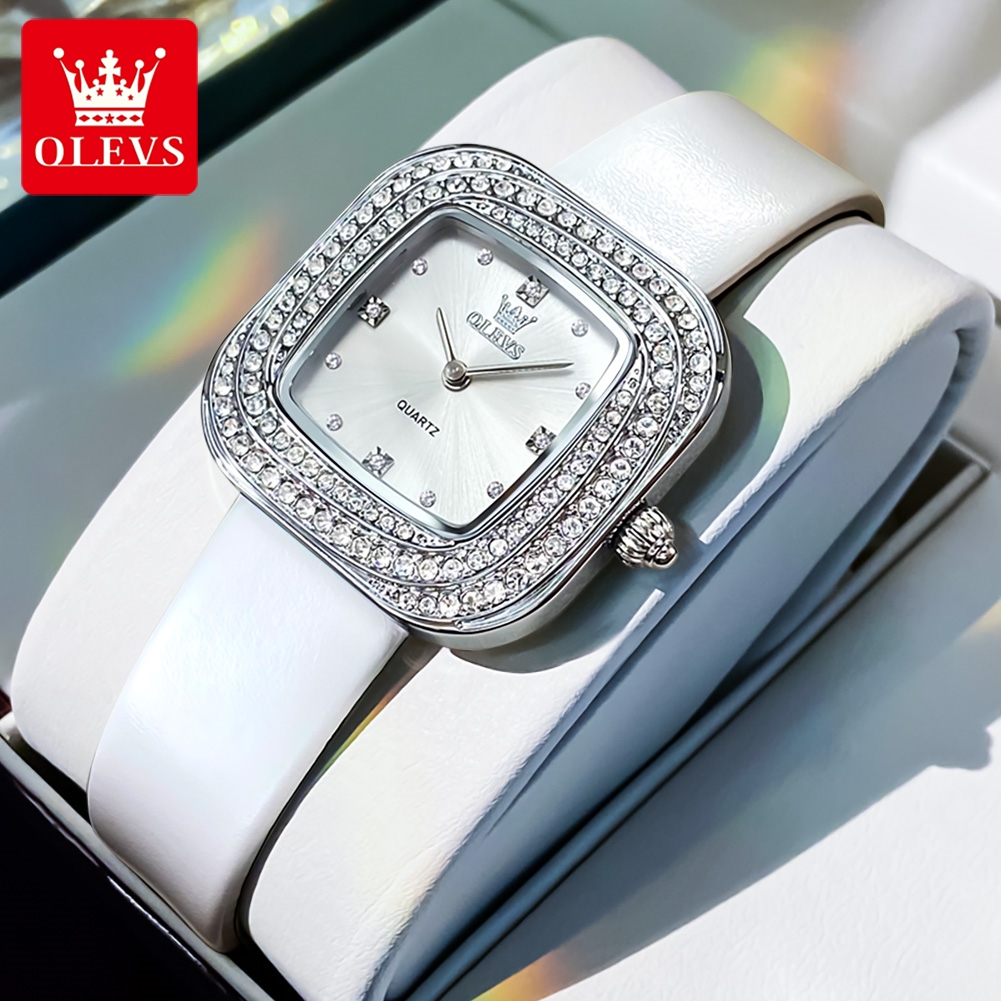 OLEVS 5512 Luxury Elegant Wome - đánh giá và giá Luxury Watch With Leather Strap