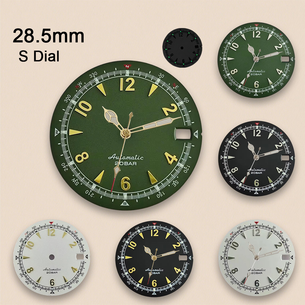 Nh35 Dial S Logo 28.5mm Retro  - đánh giá và giá Bronze Case Watch