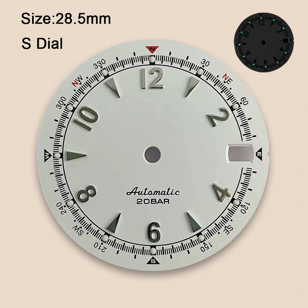 Nh35 Dial S Logo 28.5mm Retro  - đánh giá và giá Bronze Case Watch