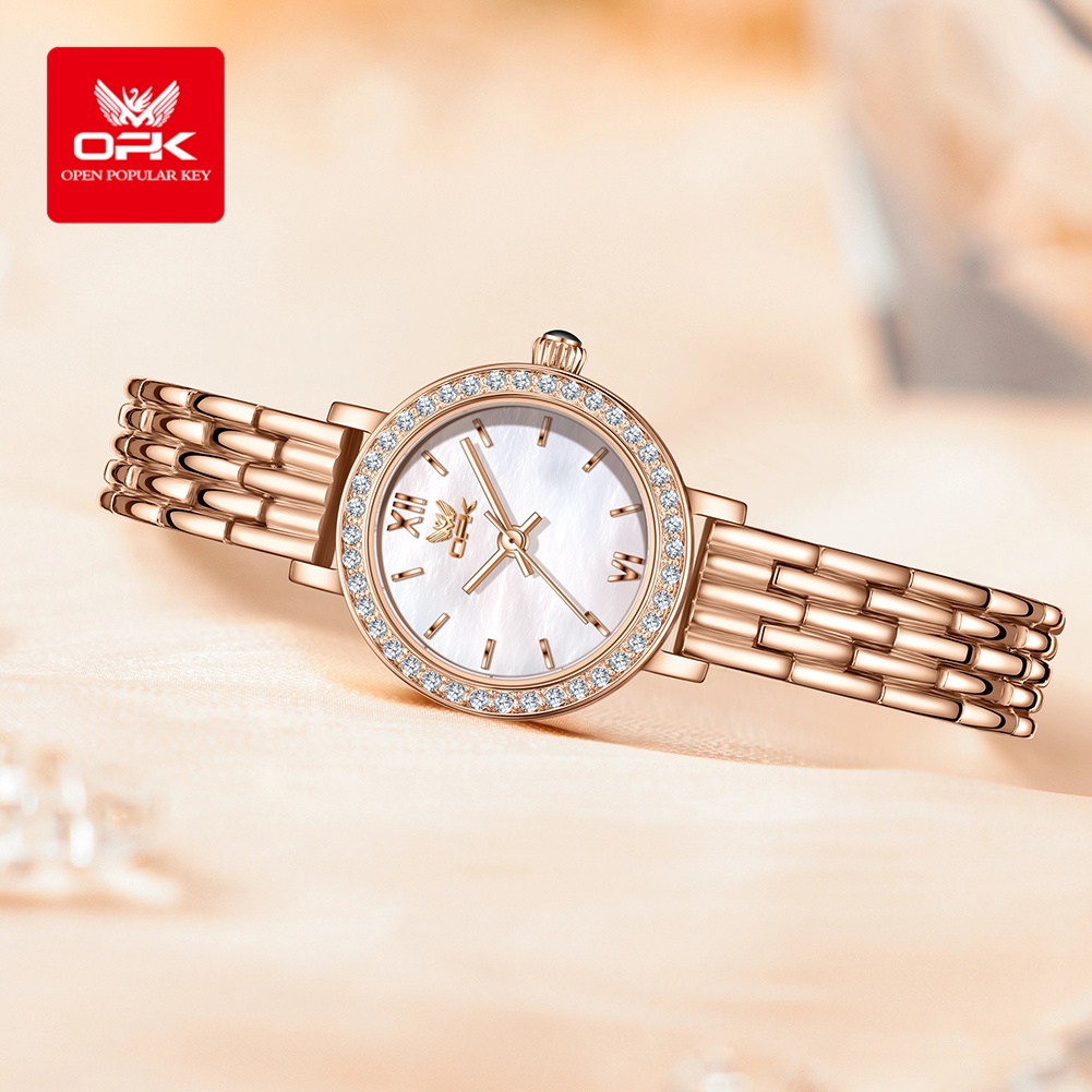 OPK 6063 Light Luxury Watch Wo - đánh giá và giá Luxury Watch With Leather Strap