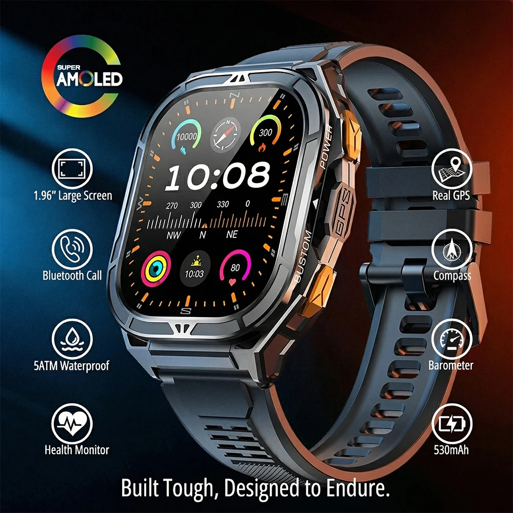 Luxury AMOLED Smartwatch Real  - đánh giá và giá Luxury Watch In The World