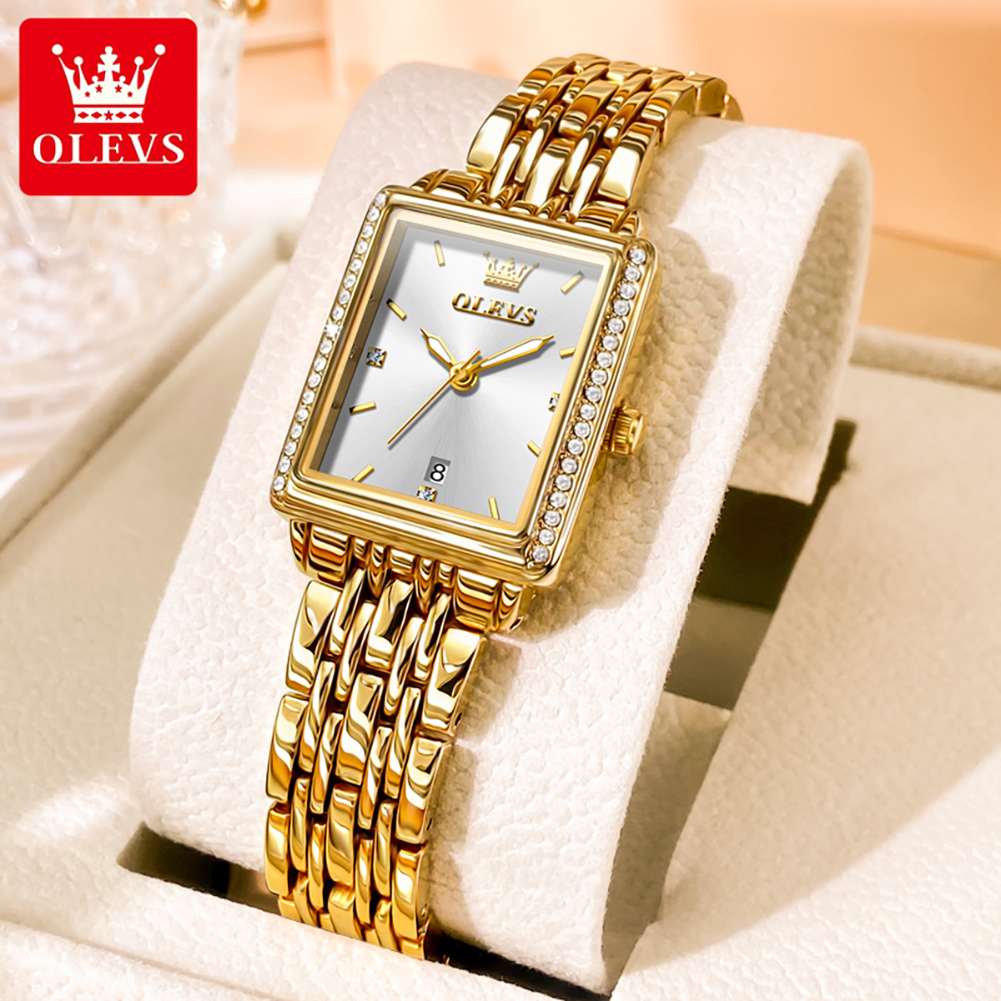 OLEVS 9995 Date Watch for Wome - đánh giá và giá Luxury Watch Deals