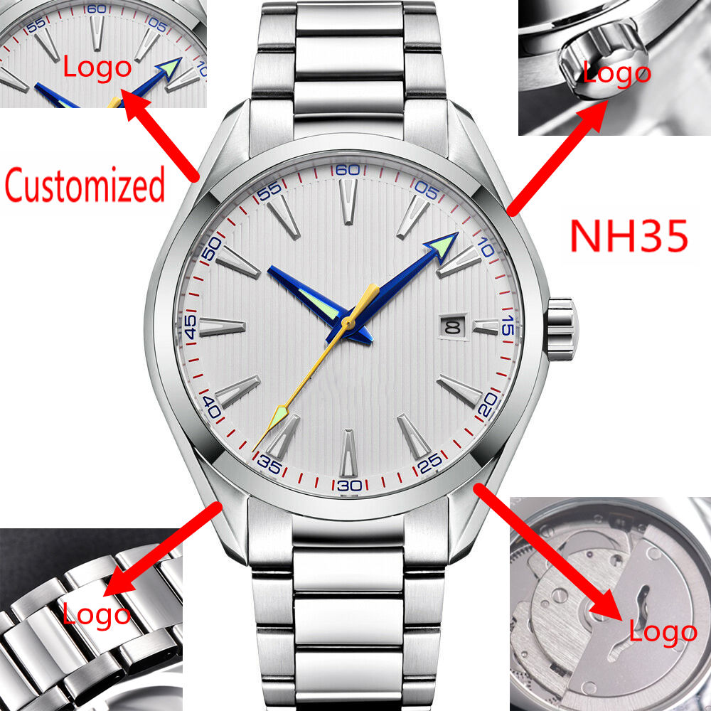 Custom Logo 41mm Men Miyota/NH - đánh giá và giá Luxury Watch Deals