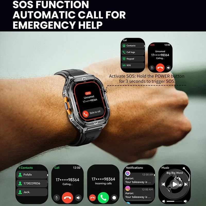 Luxury AMOLED Smartwatch Real  - đánh giá và giá Luxury Watch In The World