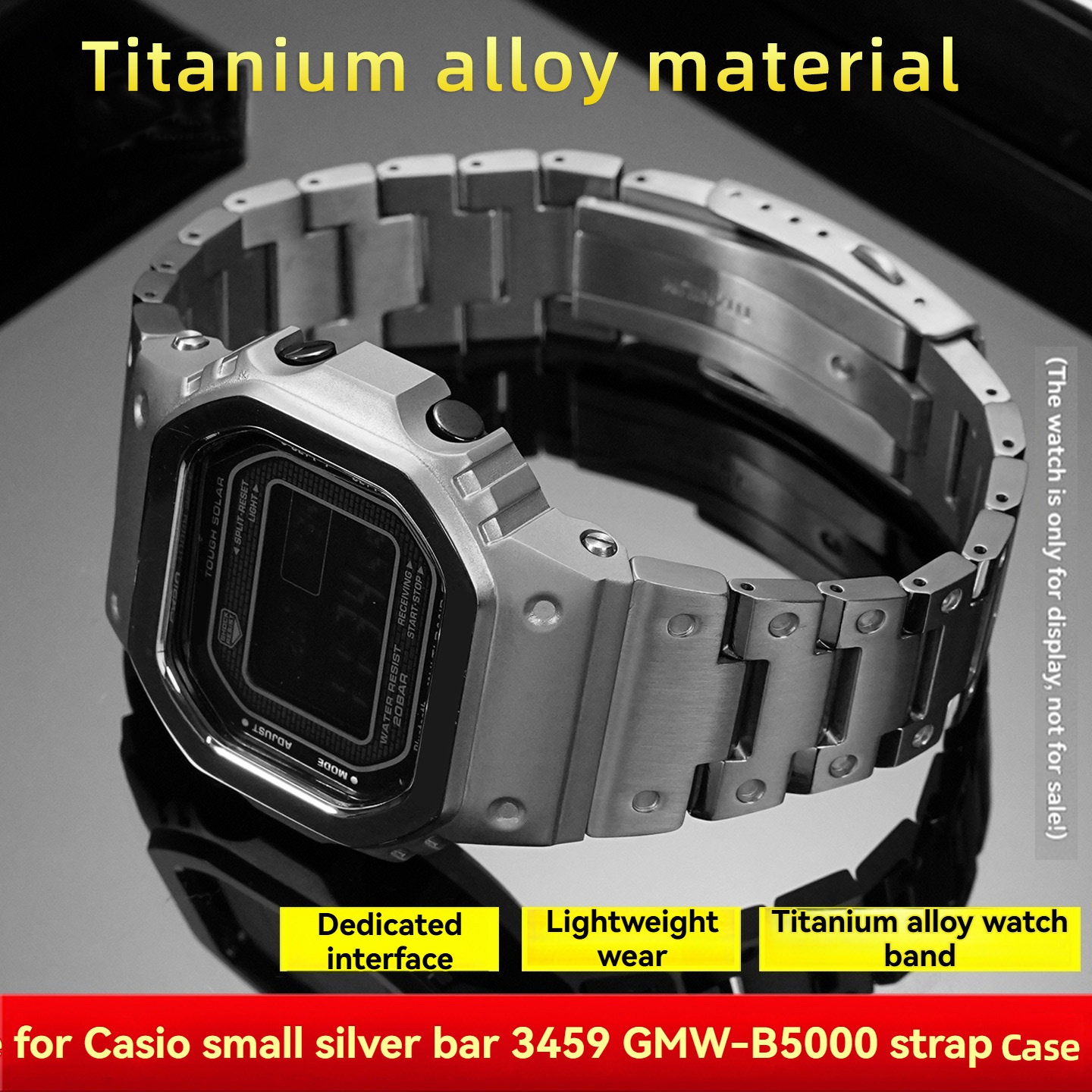GMW-B5000 Titanium Alloy Mod K - đánh giá và giá Luxury Watch Casio